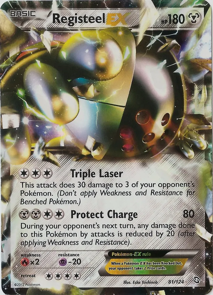 Carte Registeel EX — Dragons Exalted