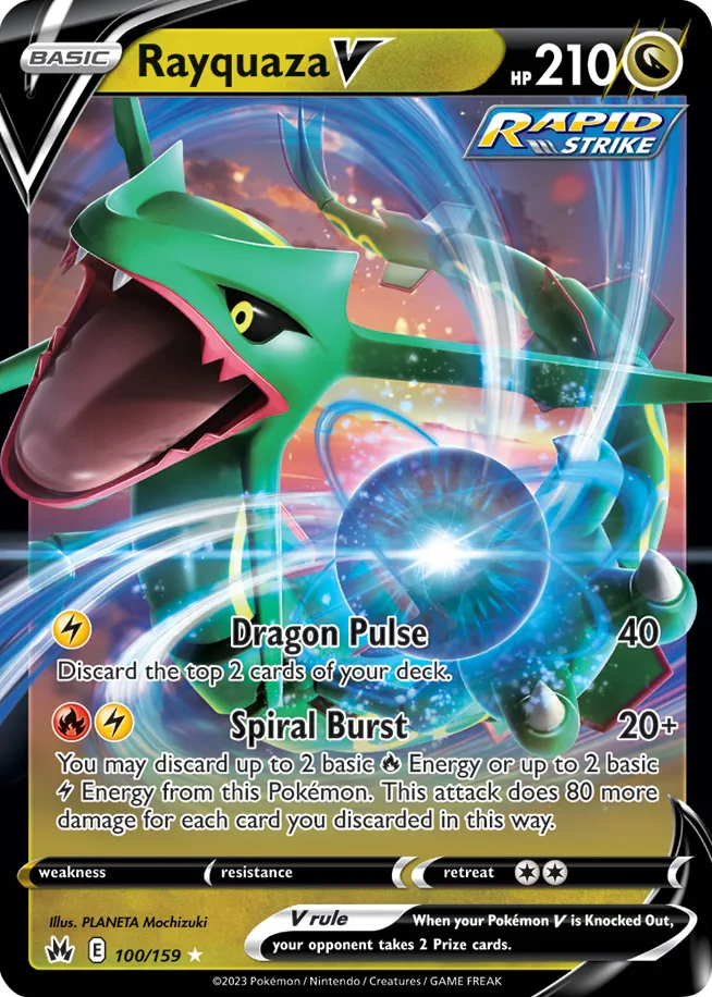 Carte Rayquaza V — Evolving Skies
