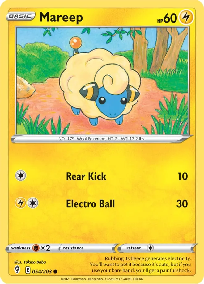 Carte Mareep — Evolving Skies
