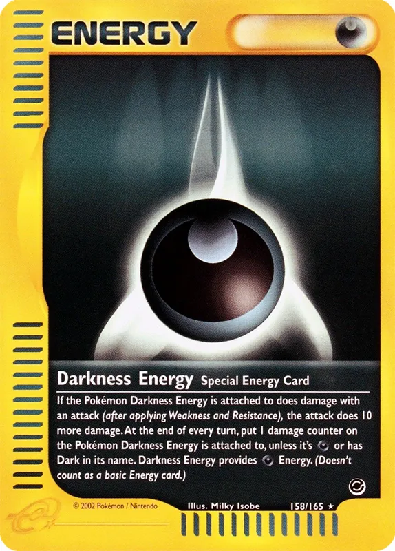 Carte Énergie obscurité — Expedition Base Set