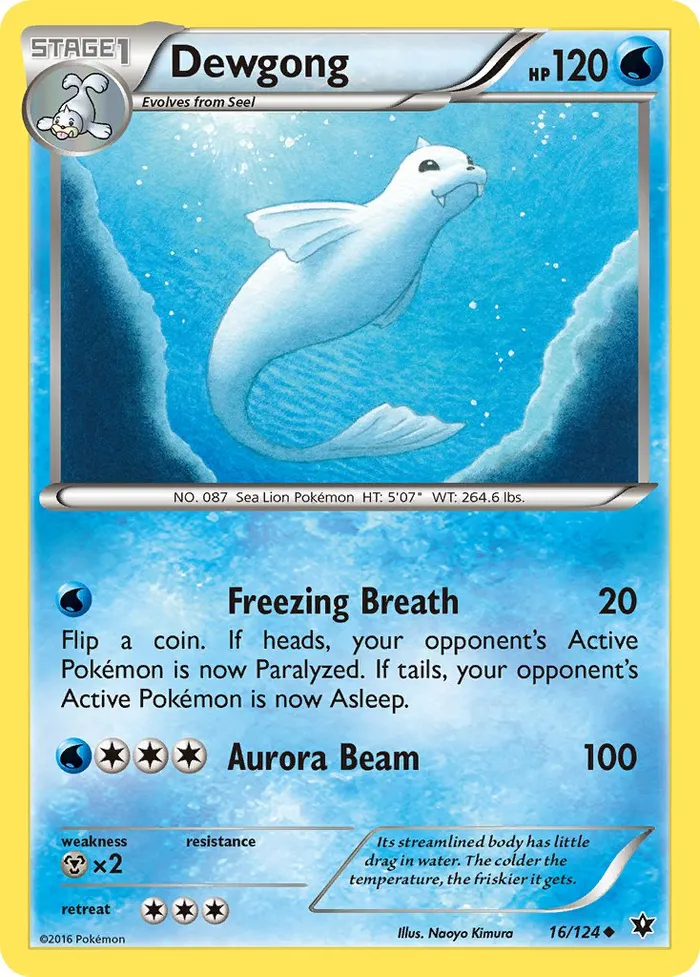 Carte Dewgong — Fates Collide