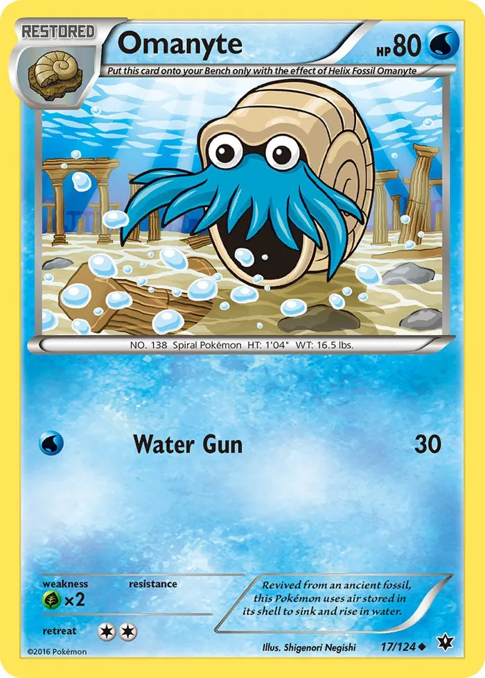 Carte Omanyte — Fates Collide