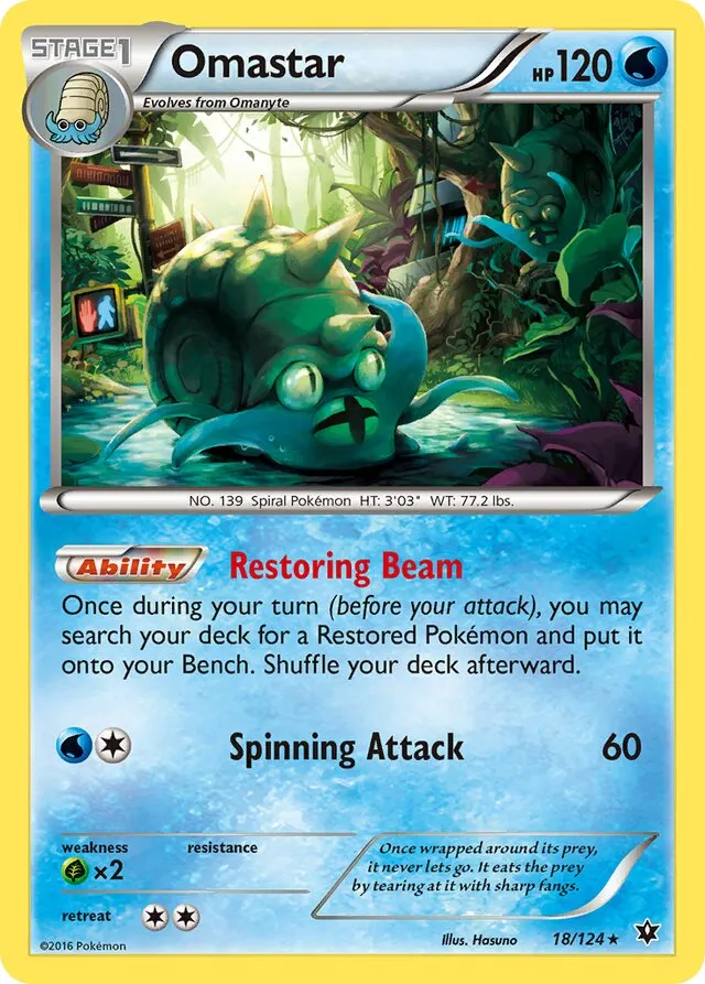 Carte Omastar — Fates Collide