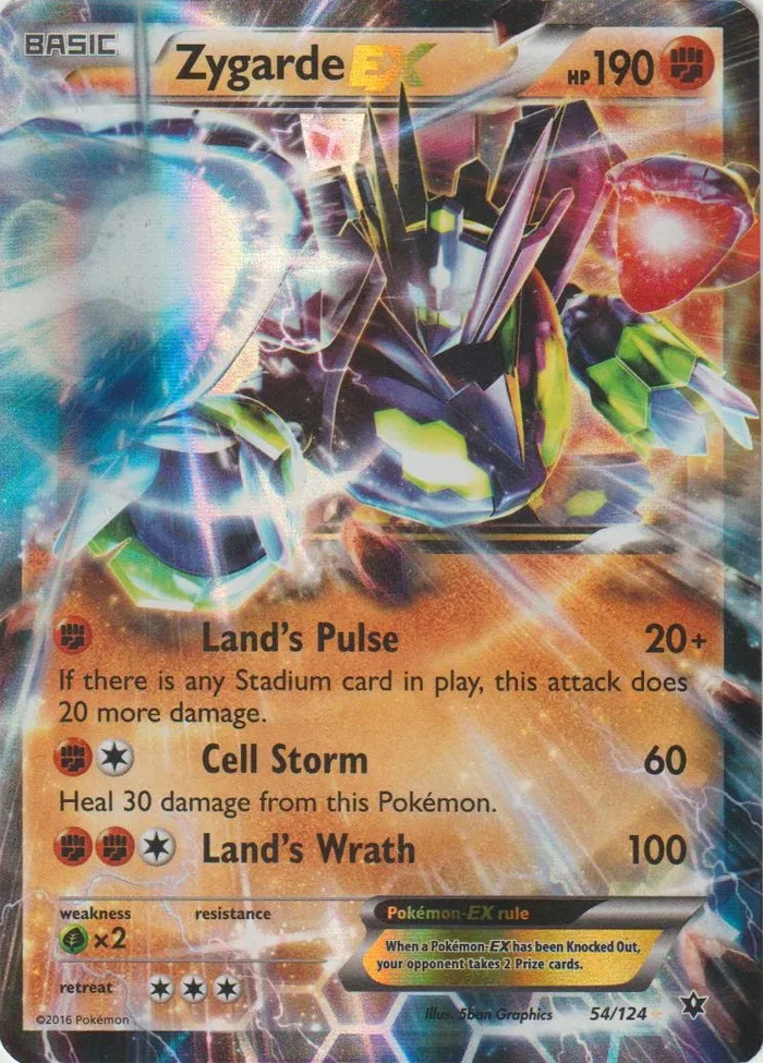 Carte Zygarde EX — Fates Collide
