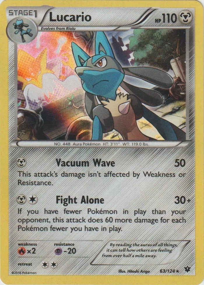 Carte Lucario — Fates Collide