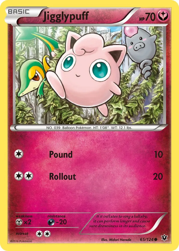 Carte Jigglypuff — Fates Collide