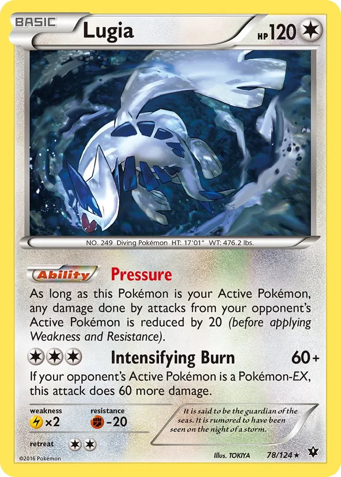 Carte Lugia — Fates Collide