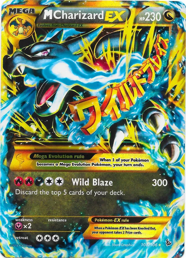 Carte MDracaufeu EX — Flashfire