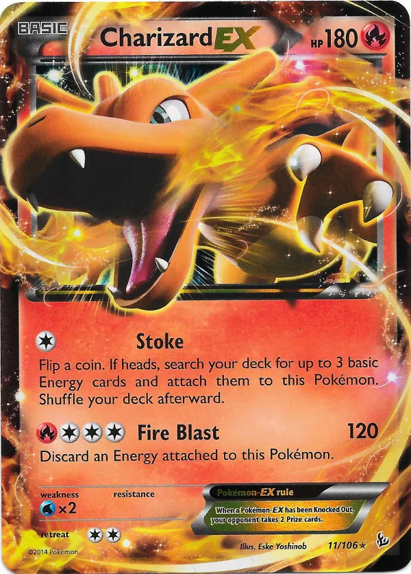 Carte Charizard-EX — Flashfire