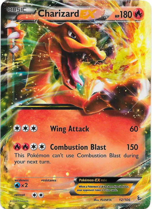Carte Charizard-EX — Flashfire