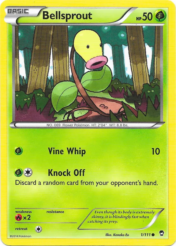 Carte Bellsprout — Furious Fists