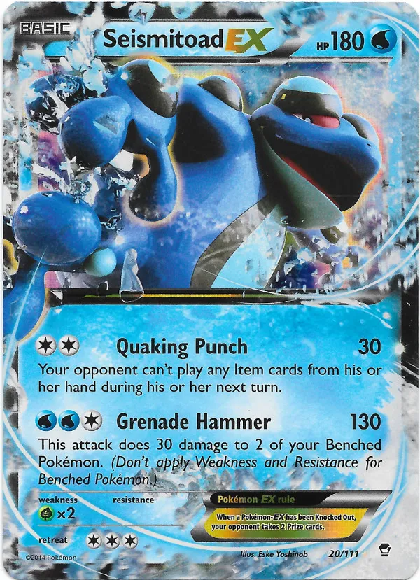 Carte Crapustule EX — Furious Fists
