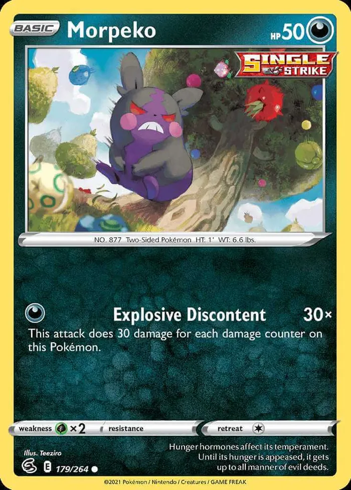 Carte Morpeko — Fusion Strike