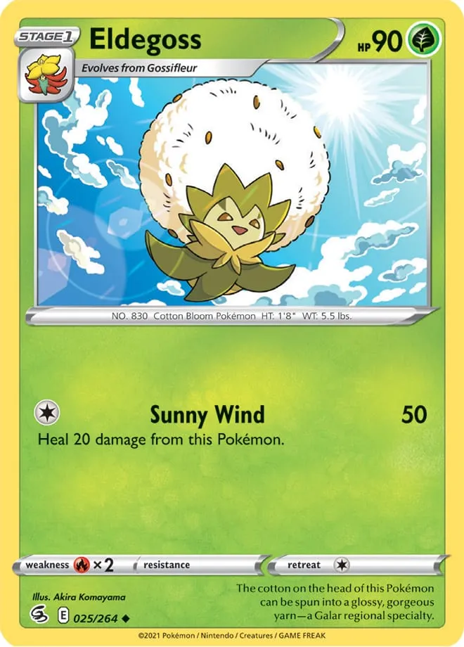 Carte Eldegoss — Fusion Strike