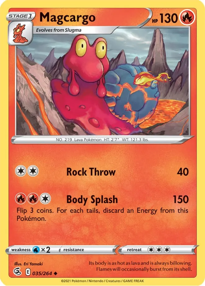 Carte Volcaropod — Fusion Strike
