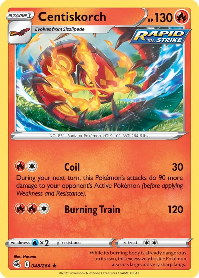 Carte Scolocendre — Fusion Strike