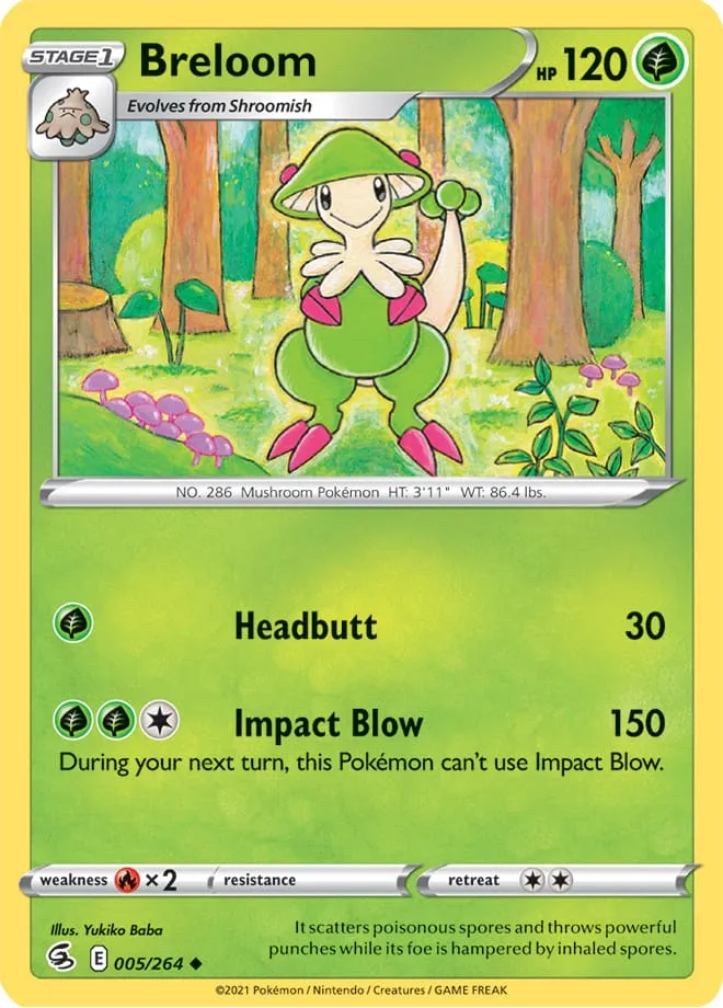 Carte Breloom — Fusion Strike