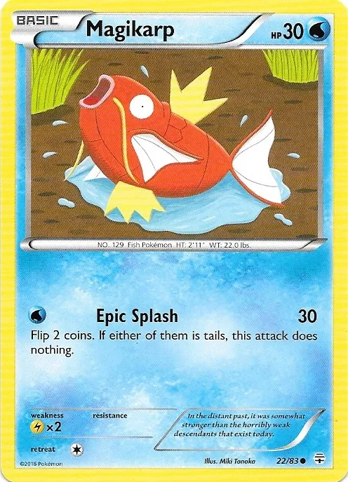 Carte Magicarpe — Generations