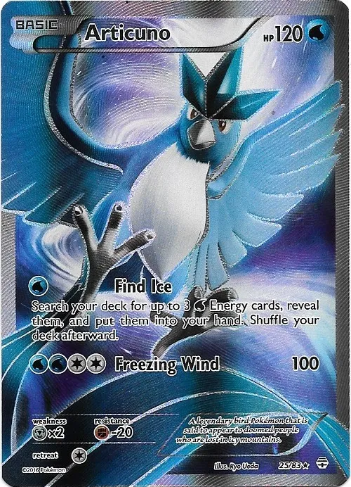 Carte Articuno — Generations