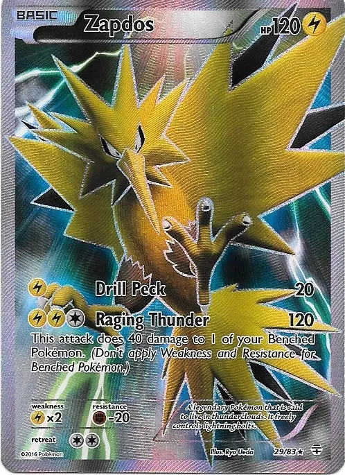 Carte Zapdos — Generations
