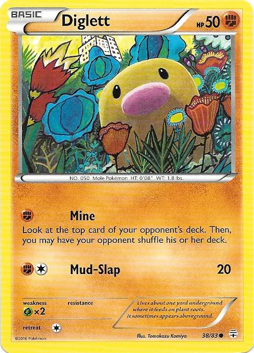 Carte Diglett — Generations