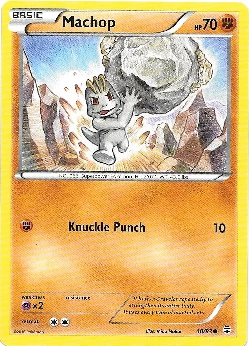Carte Machop — Generations