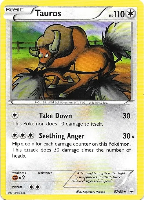 Carte Tauros — Generations