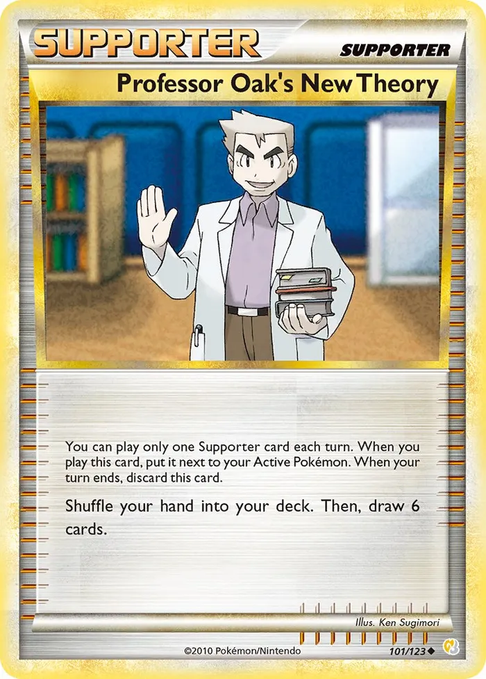 Carte Nouvelle théorie du Prof. Chen — HeartGold & SoulSilver