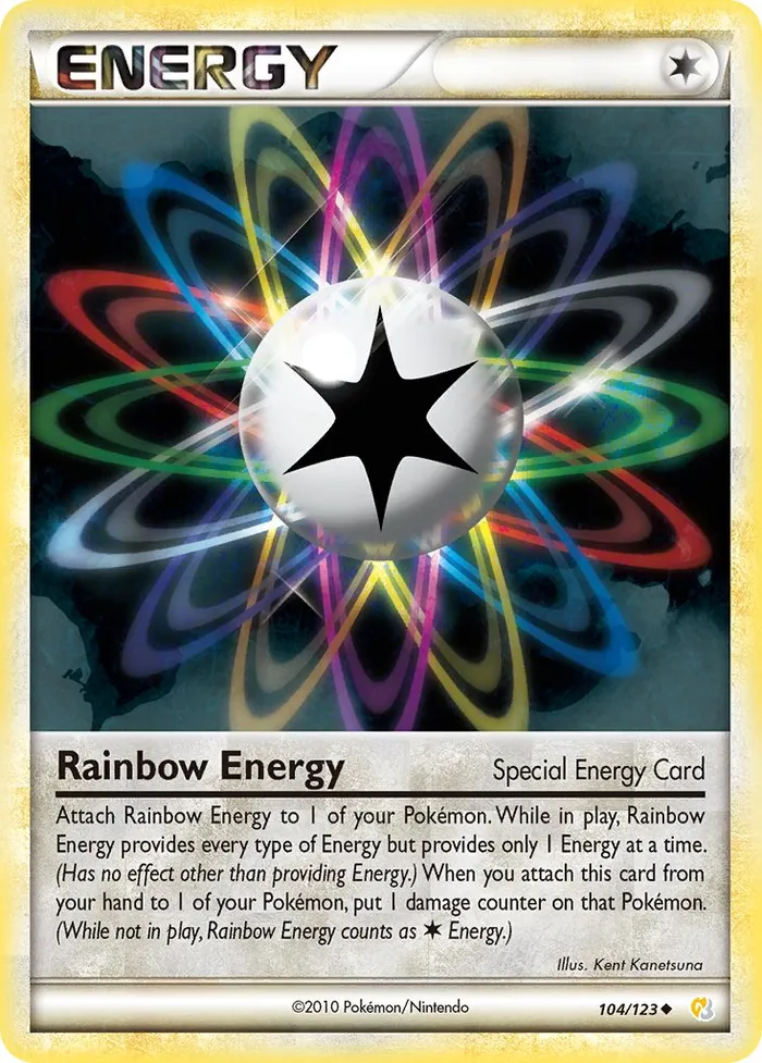 Carte Énergie Multicolore — HeartGold & SoulSilver