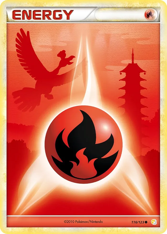 Carte Basic Fire Energy — HeartGold & SoulSilver
