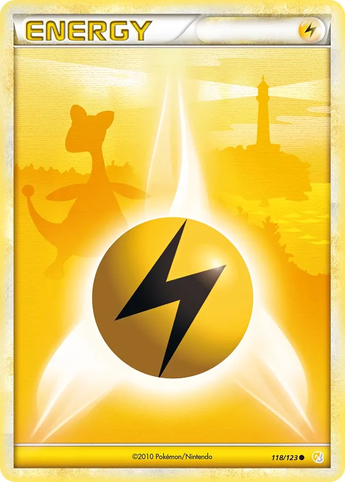 Carte Basic Lightning Energy — HeartGold & SoulSilver
