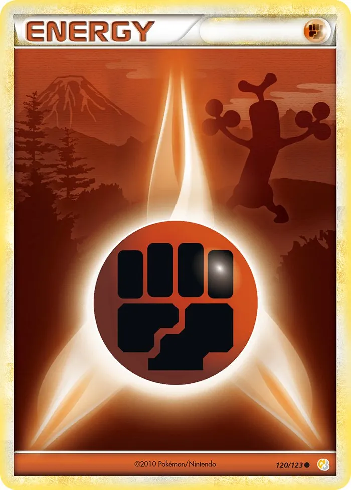 Carte Basic Fighting Energy — HeartGold & SoulSilver