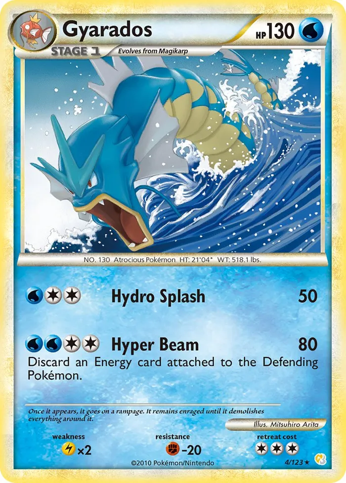 Carte Léviator — HeartGold & SoulSilver