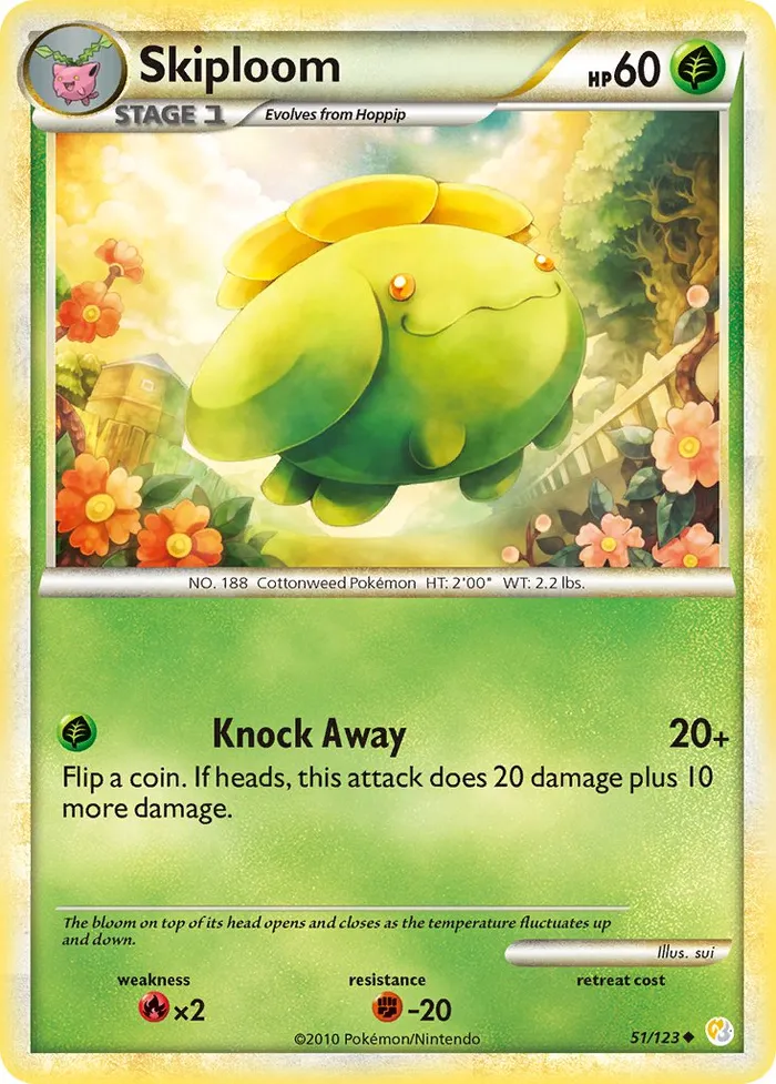 Carte Floravol — HeartGold & SoulSilver