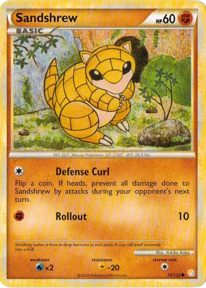 Carte Sabelette — HeartGold & SoulSilver