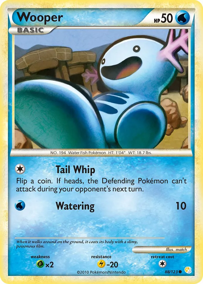 Carte Axoloto — HeartGold & SoulSilver
