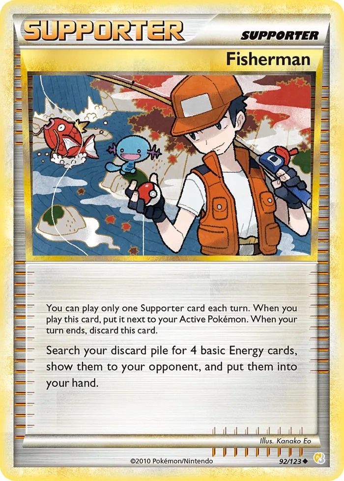 Carte Pêcheur — HeartGold & SoulSilver