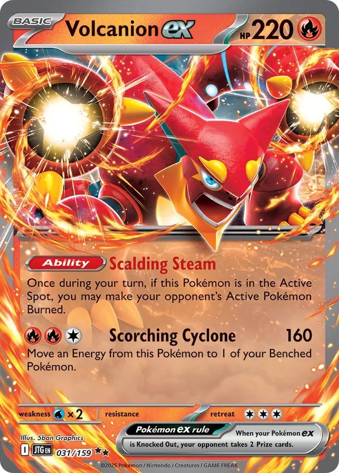 Carte Volcanion ex — Journey Together Additionals
