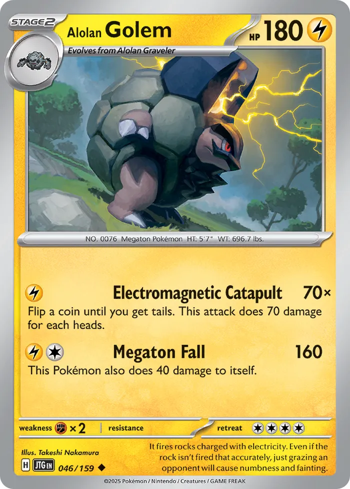 Carte Grolem d'Alola — Journey Together Additionals