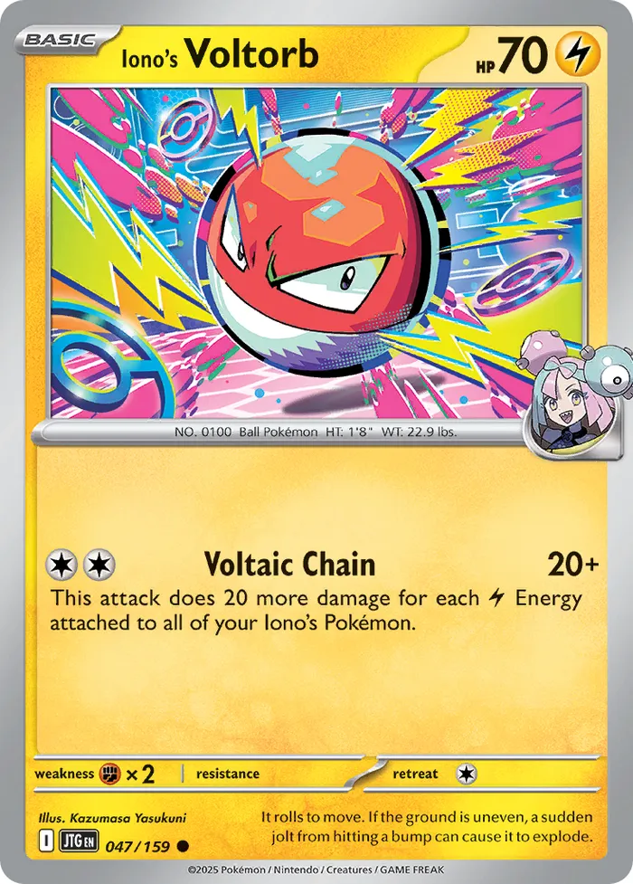Carte Voltorbe de Mashynn — Journey Together Additionals