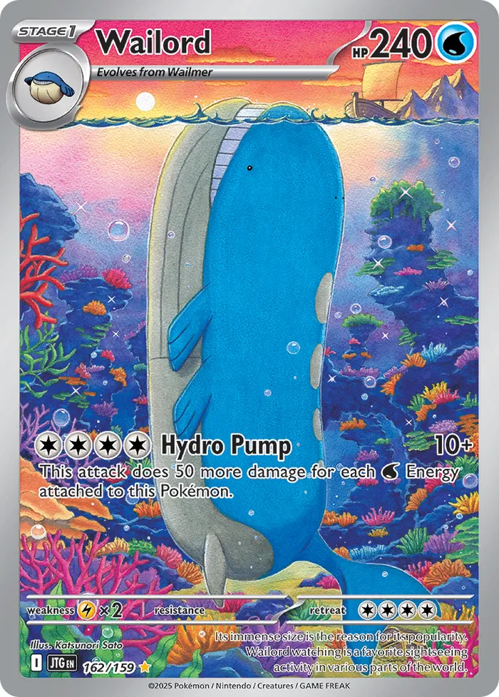 Carte Wailord — Journey Together