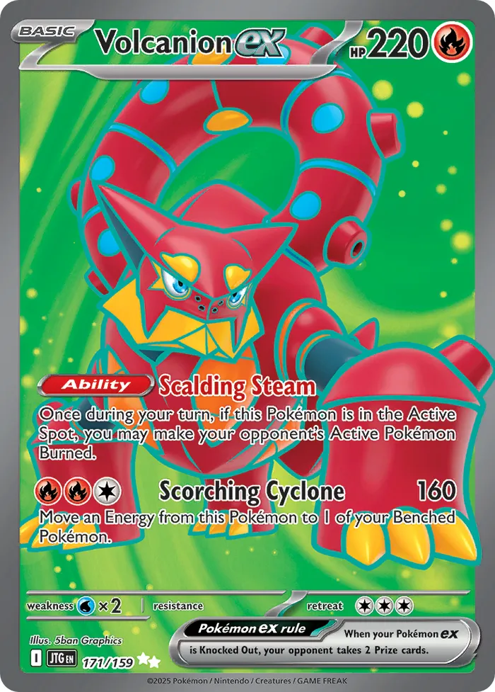 Carte Volcanion ex — Journey Together
