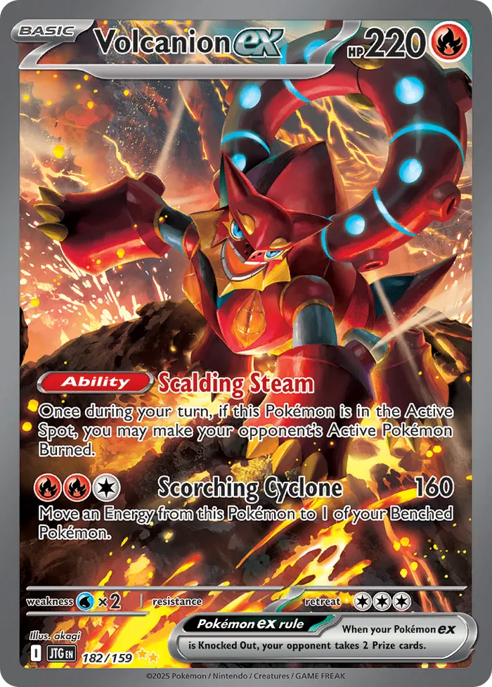 Carte Volcanion ex — Journey Together