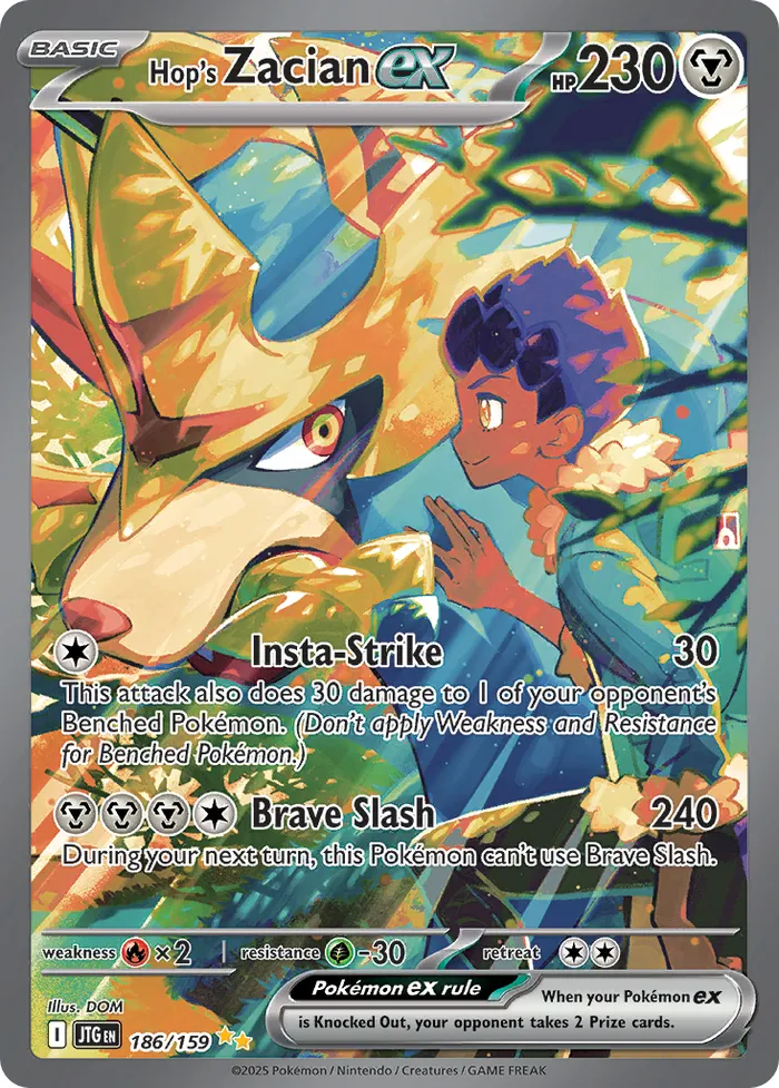 Carte Zacian ex de Nabil — Journey Together