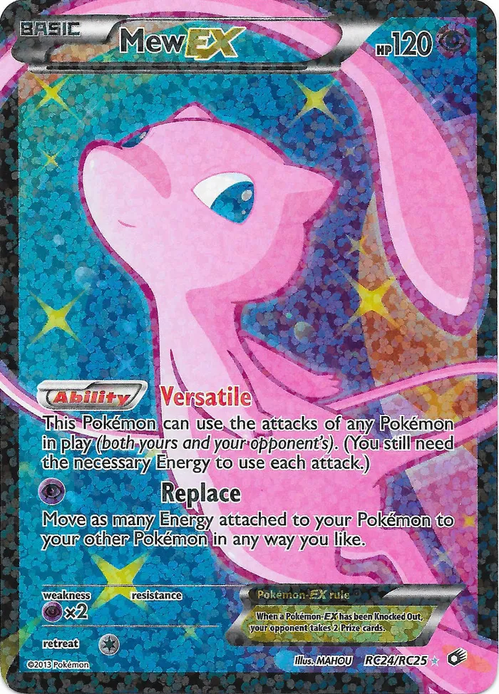 Carte Mew EX — Legendary Treasures