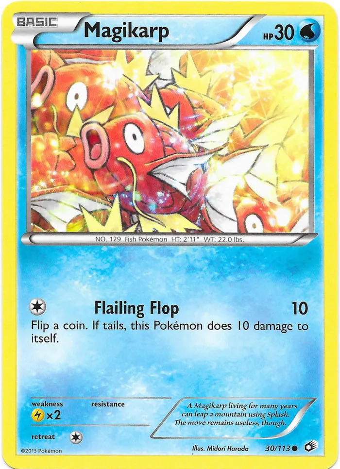 Carte Magikarp — Legendary Treasures