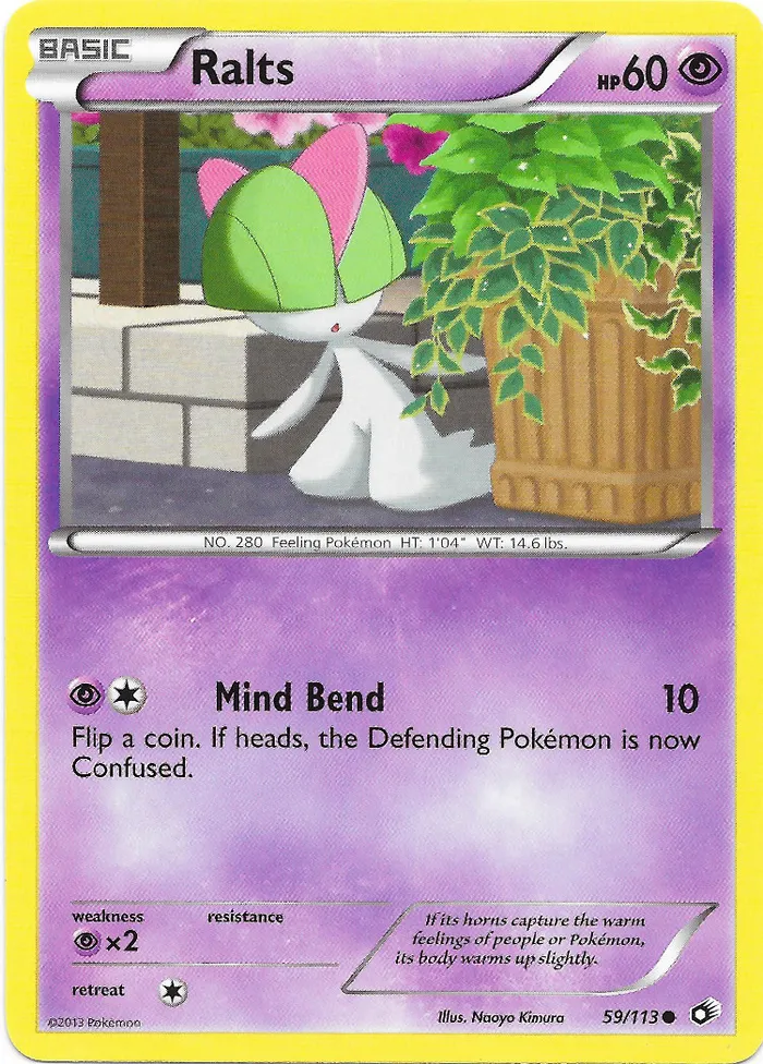 Carte Ralts — Legendary Treasures