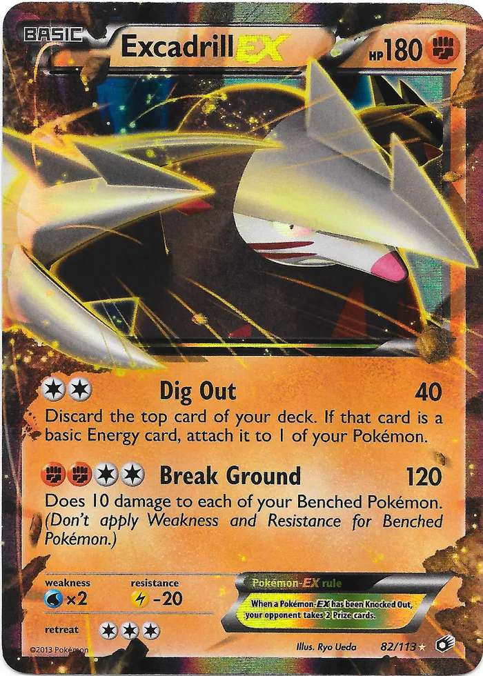 Carte Minotaupe EX — Legendary Treasures