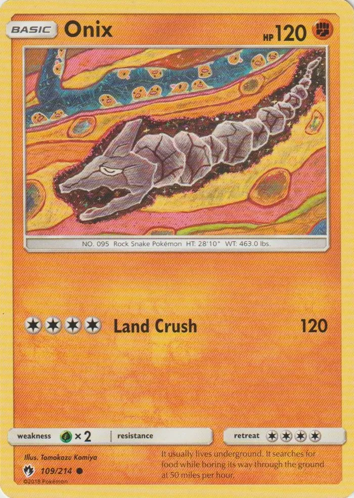 Carte Onix — Lost Thunder