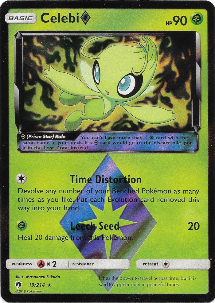Carte Celebi ◇ — Lost Thunder